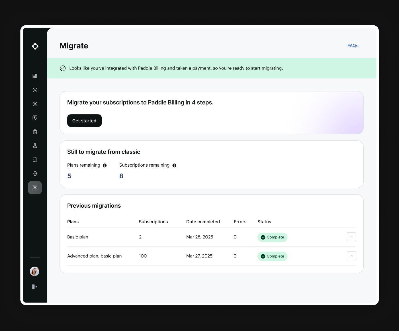 Final design — screen 1
