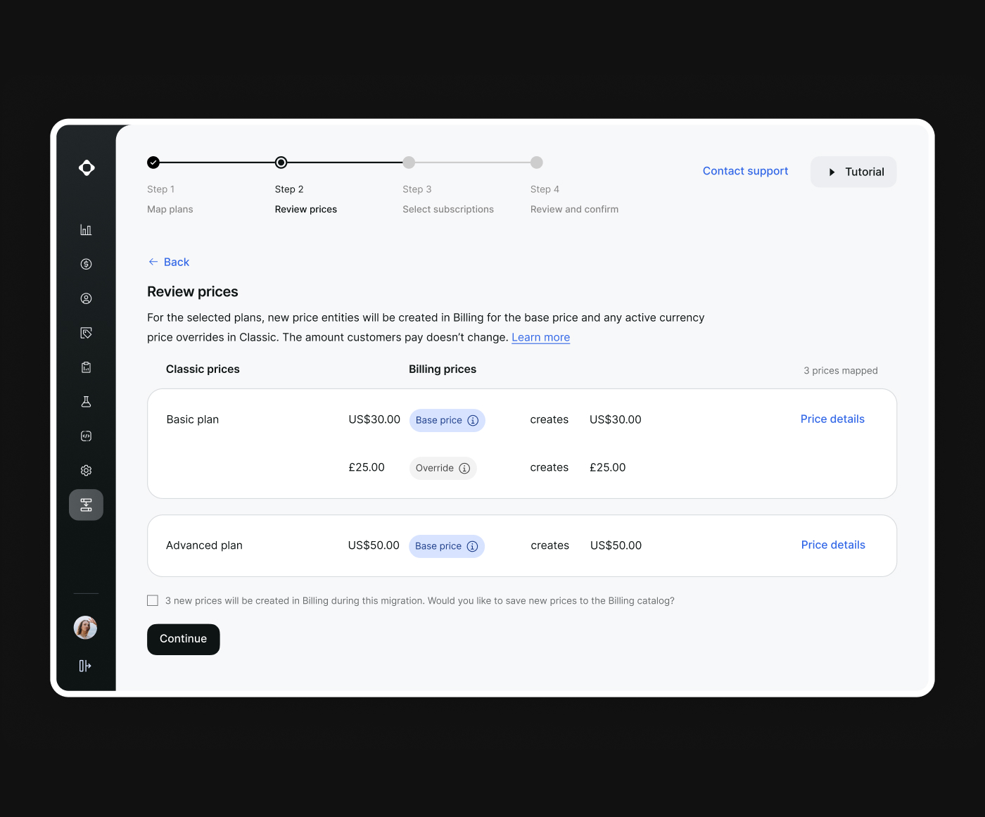 Final design — screen 3